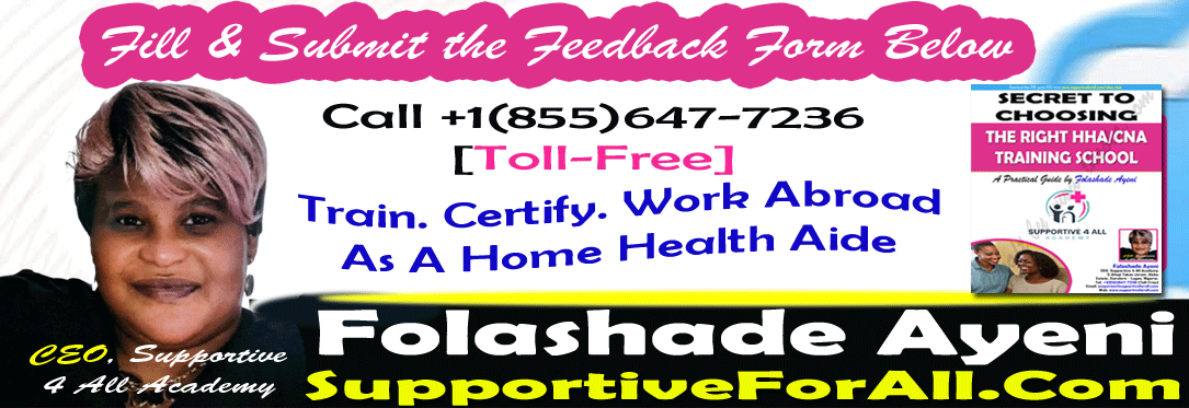 CNA Training Made Easy – Let’s Help You Achieve Your Dream: Sign-Up With Supportive 4 All Academy!