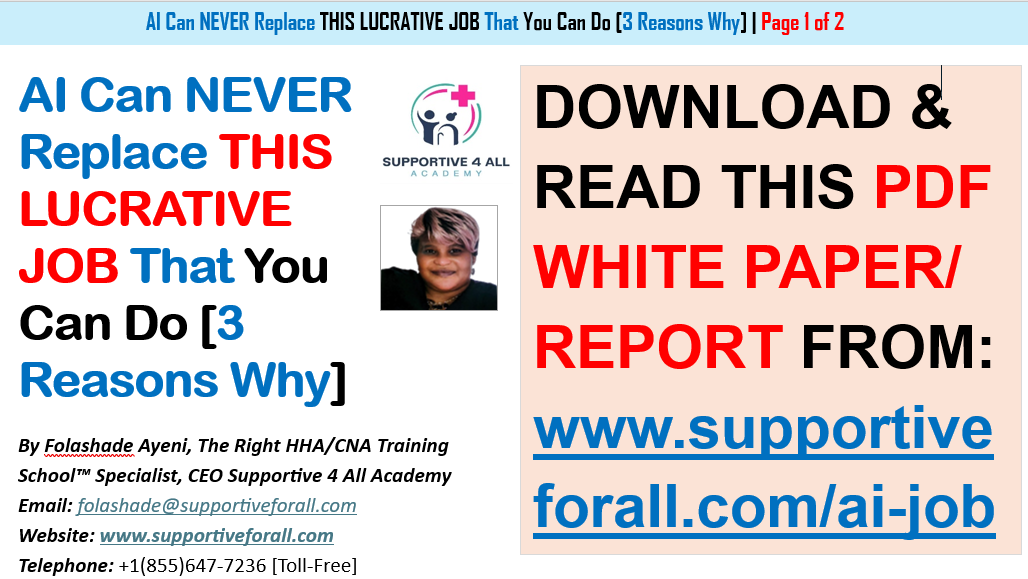 AI Can NEVER Replace THIS LUCRATIVE JOB That You Can Do [3 Reasons Why]